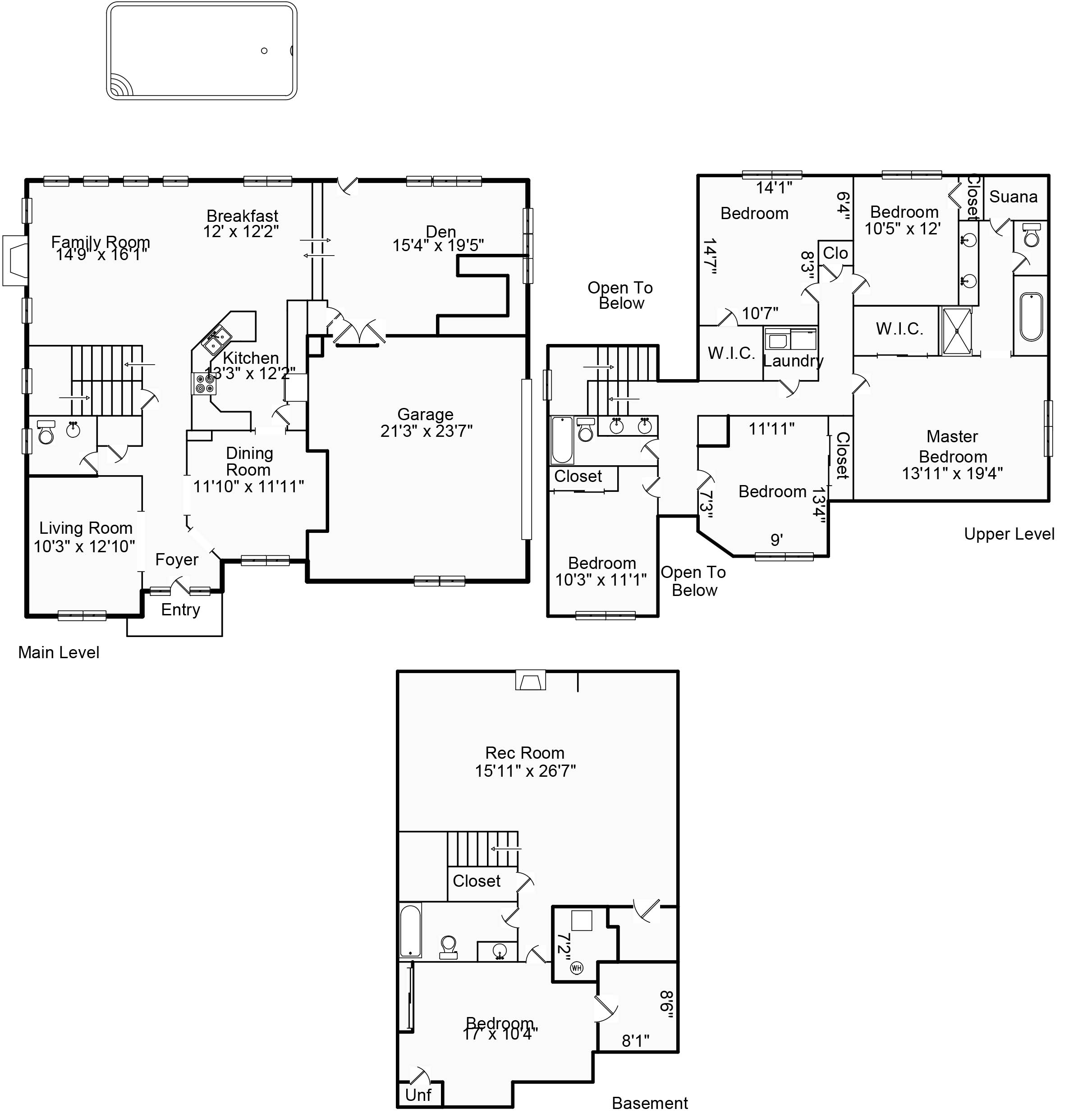 , ,  Floorplan